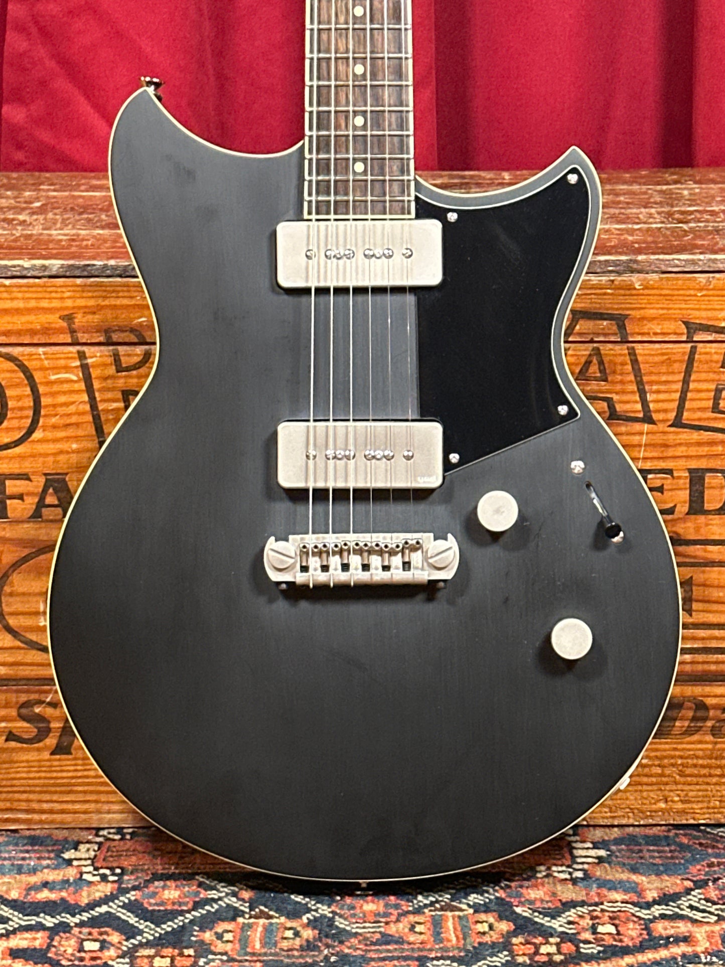 Yamaha RS502 RevStar Electric Guitar Shop Black w/ Original Gig Bag