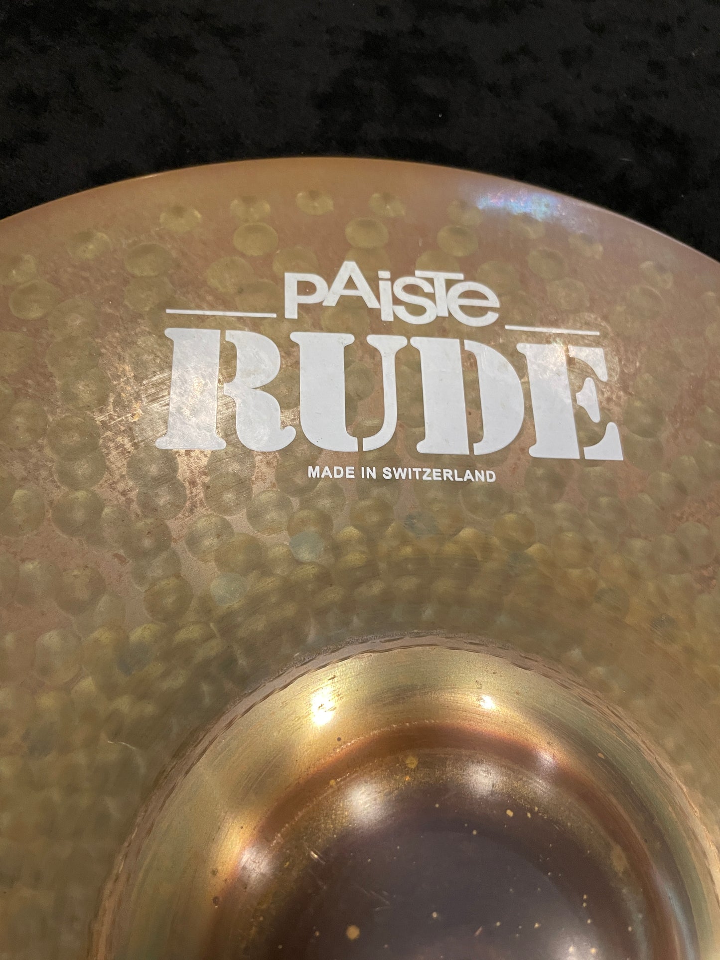 14" Paiste Rude Hi-Hat Cymbal Pair 914g/1196g