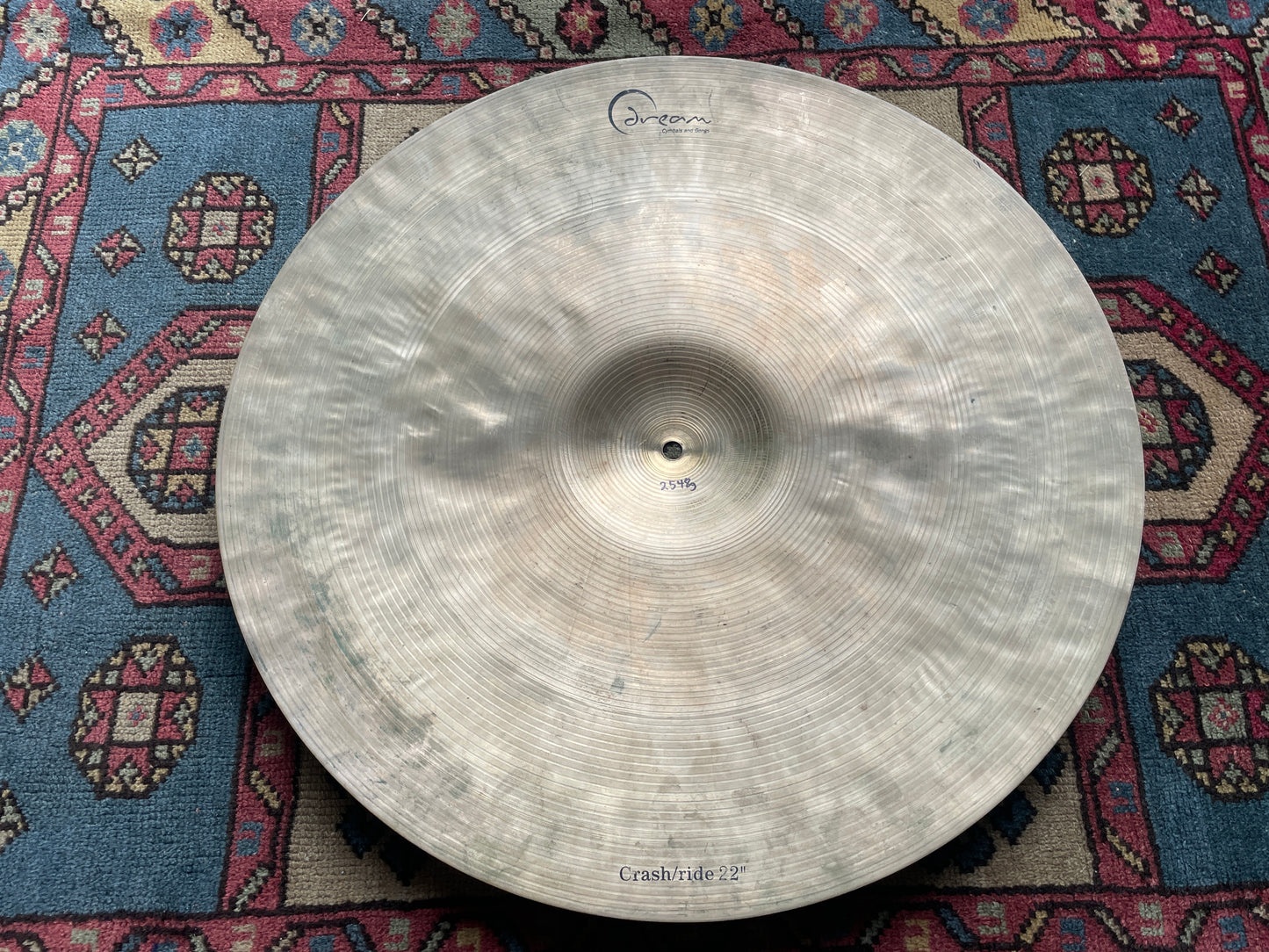 22" Dream Contact Crash/Ride Cymbal 2548g *Video Demo*