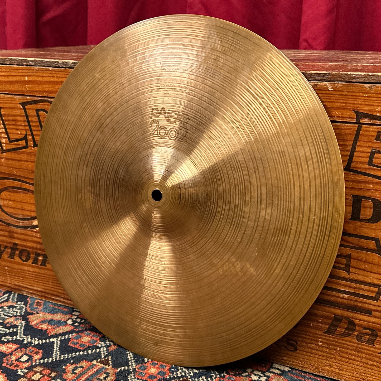 15" Paiste 2002 Black Label 1978 Sound Edge Hi-Hat Cymbal Pair 1168g/1272g *Video Demo*