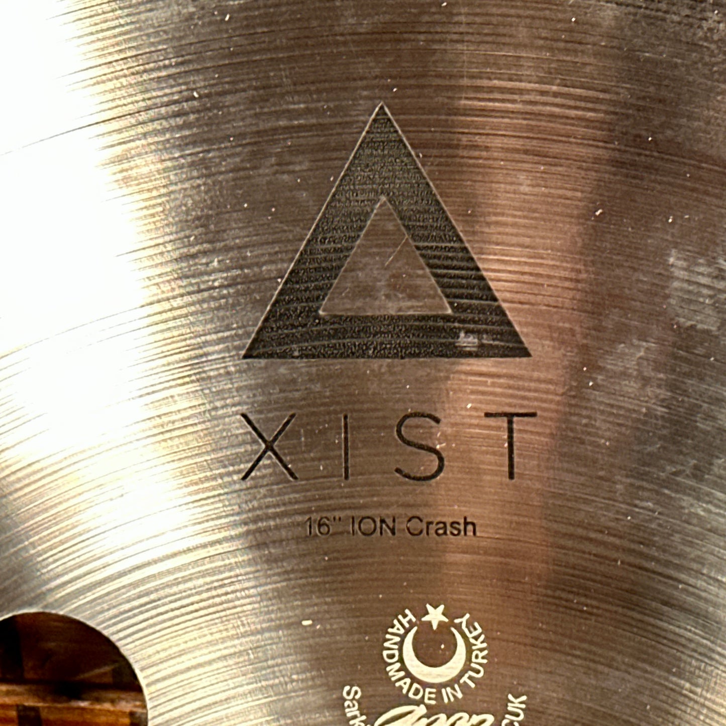 16" Istanbul Agop Xist Ion Crash Cymbal 964g *Video*