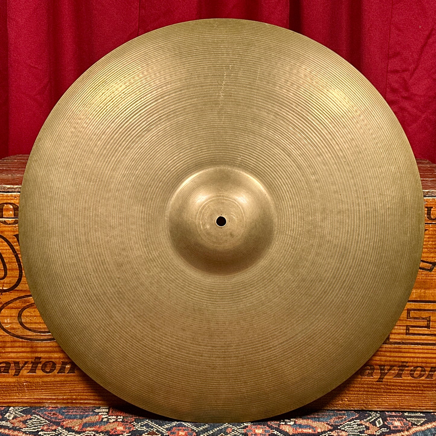 22" A. Zildjian & CIE Constantinople 1970s Ride Cymbal 2932g *Video Demo*