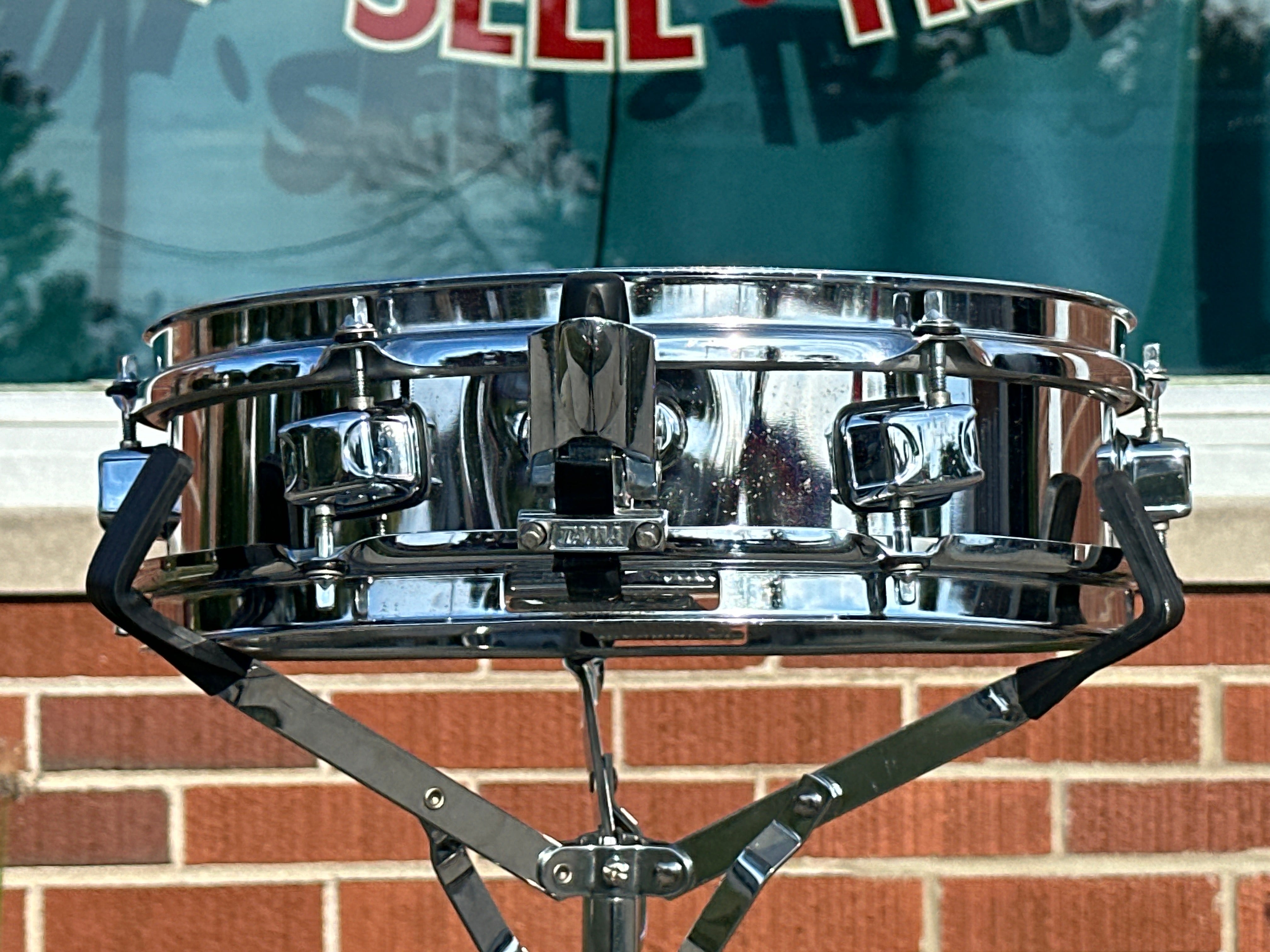 tamaページです☆ 1990s Tama Steel Soprano 3.25x12 Snare Drum Chrome PF1325-12
