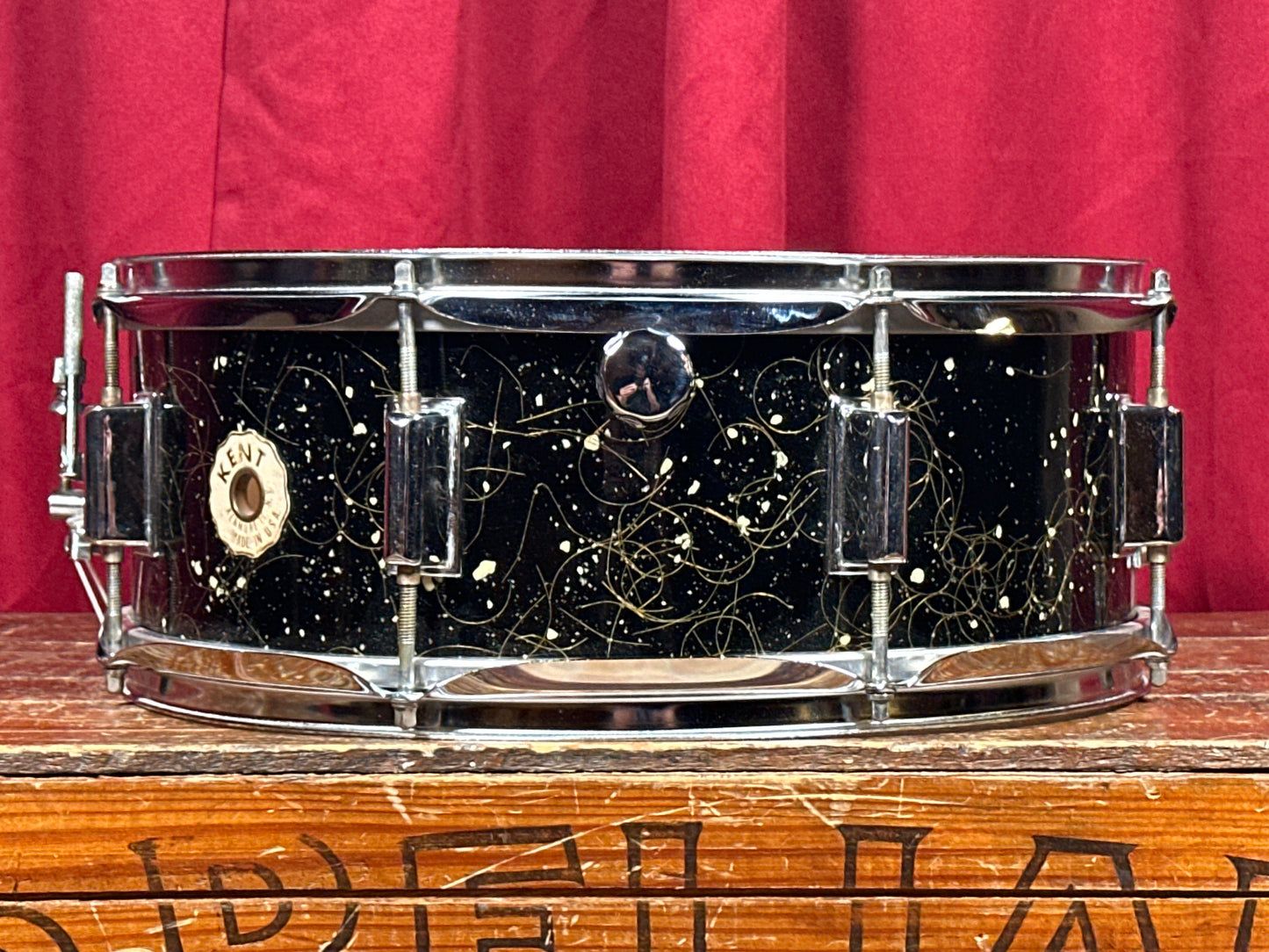 1960s Kent 5.5x14 No. 715 Snare Drum Capri Pearl