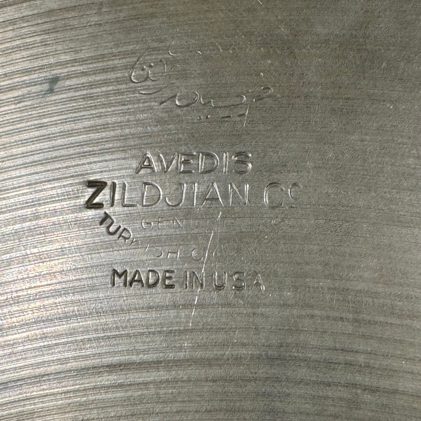 14" Zildjian A 1940s-1950s Trans Stamp Hi-Hat Cymbal Pair 660g/714g *Video Demo*
