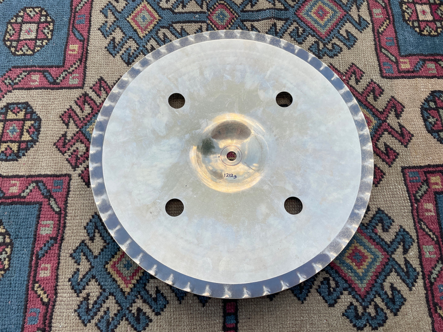 14" Zildjian A Custom Mastersound Vented Bottom Hi-Hat Cymbal Single 1212g