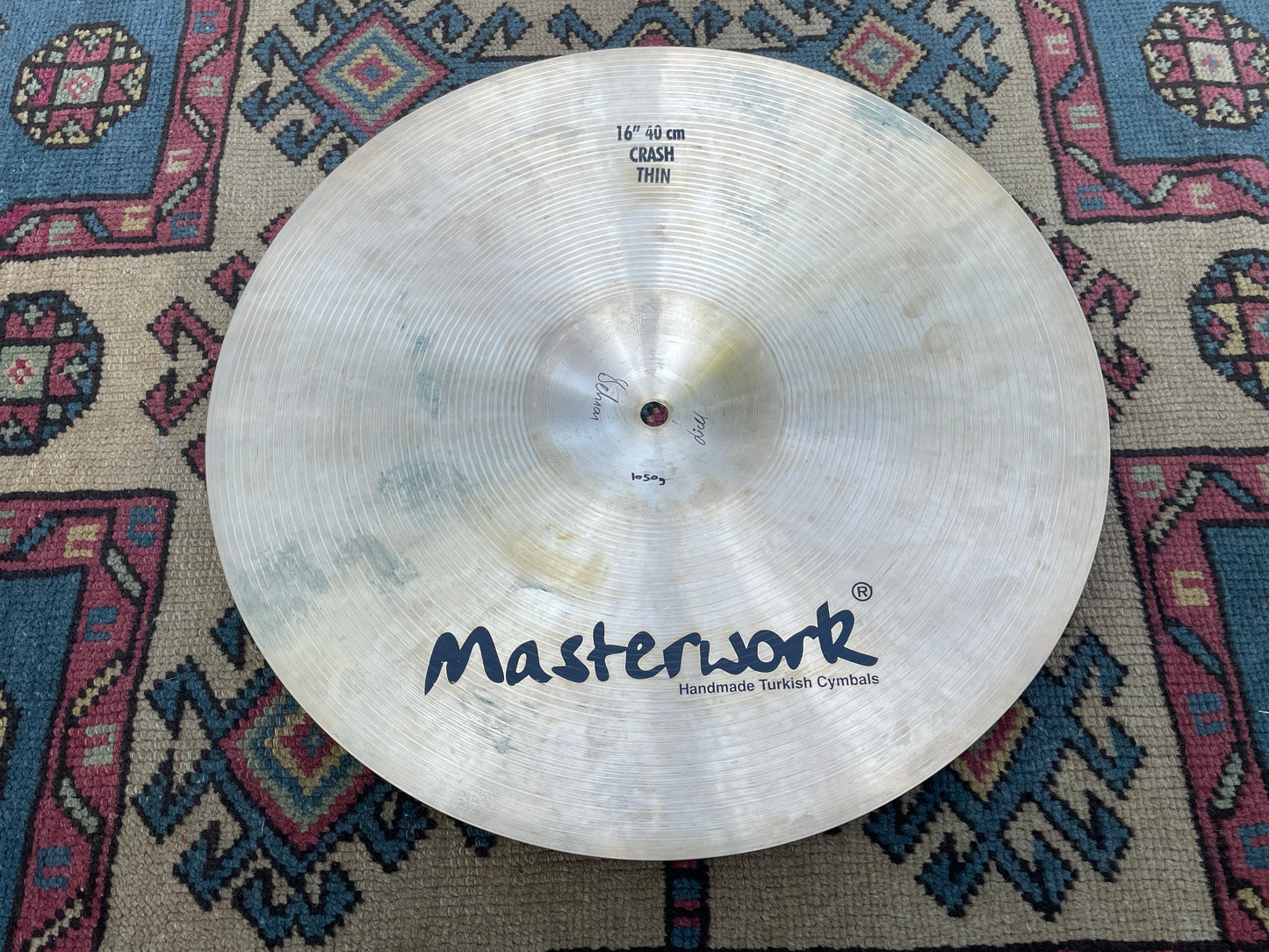 16" Masterwork Custom Series Thin Crash Cymbal 1050g