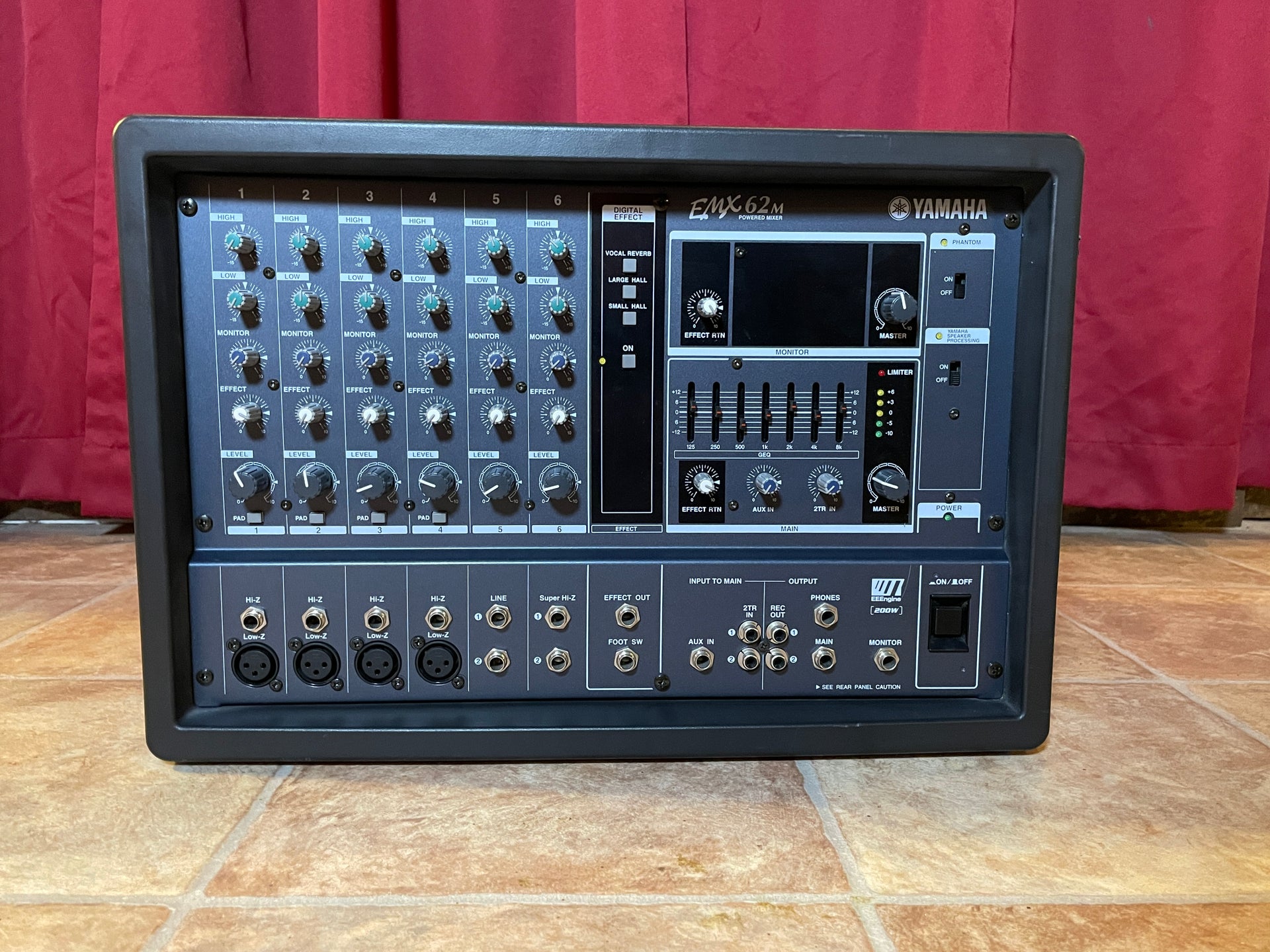 Yamaha EMX62M 6-Channel Powered Mixer – Drugan