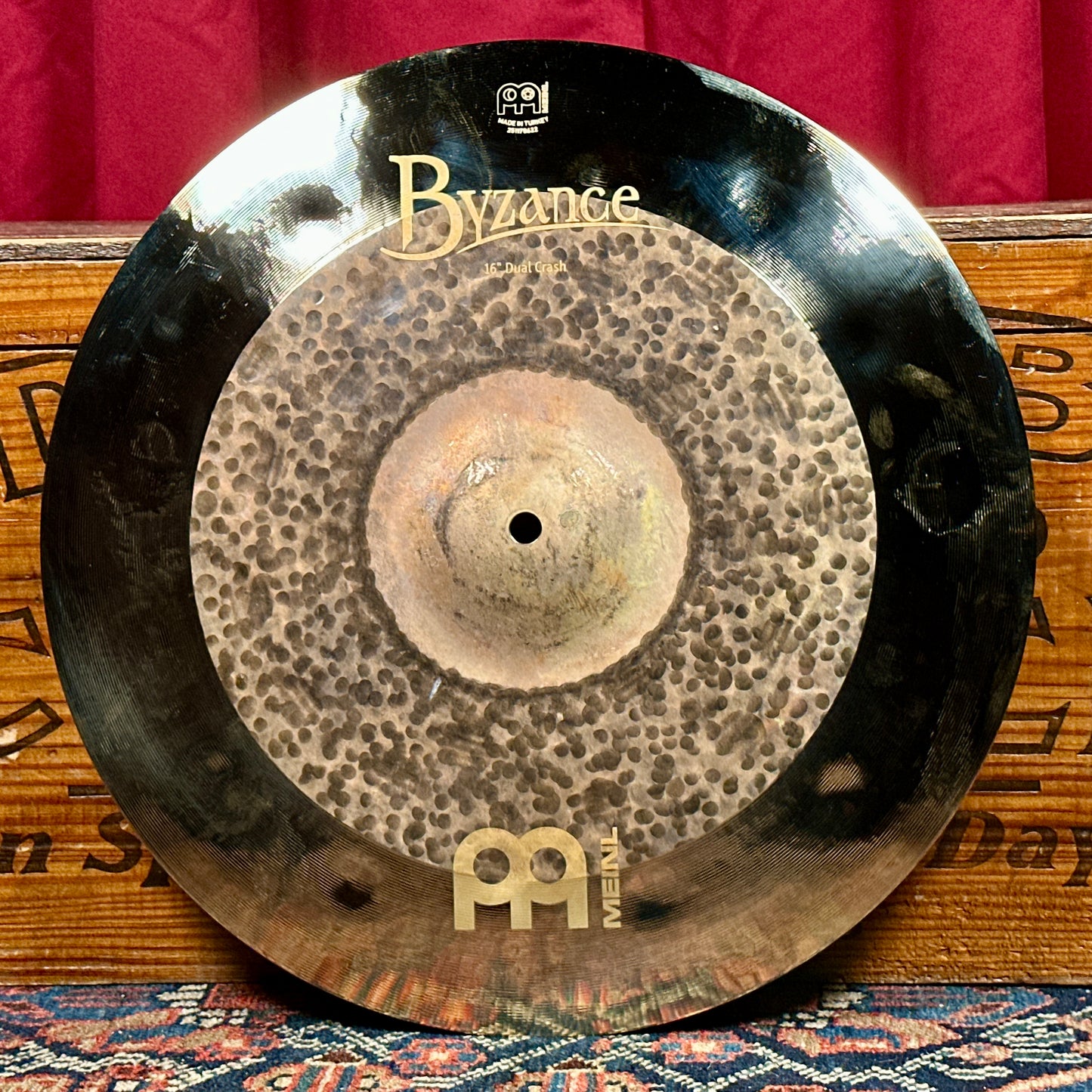16" Meinl Byzance Dual Crash Cymbal 958g *Video*
