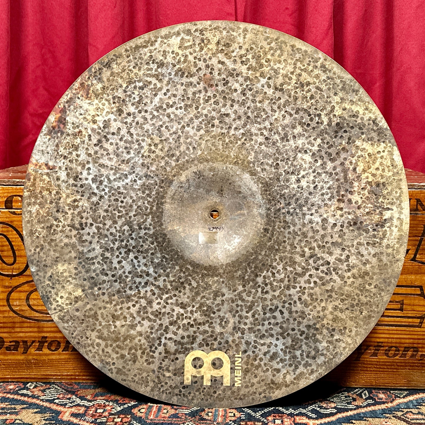 22" Meinl Byzance Extra Dry Medium Ride Cymbal 2744g *Video*