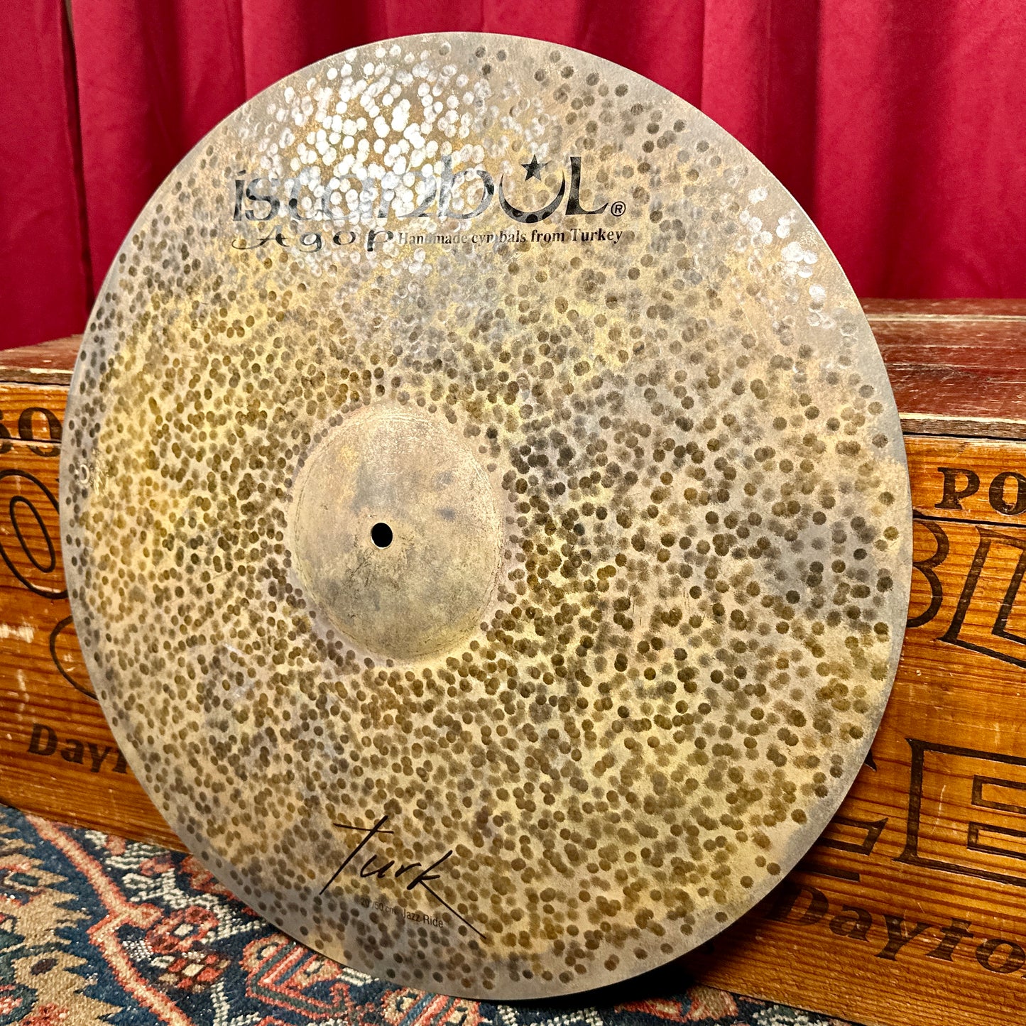 20" Istanbul Agop Turk Jazz Ride Cymbal 1894g *Video*