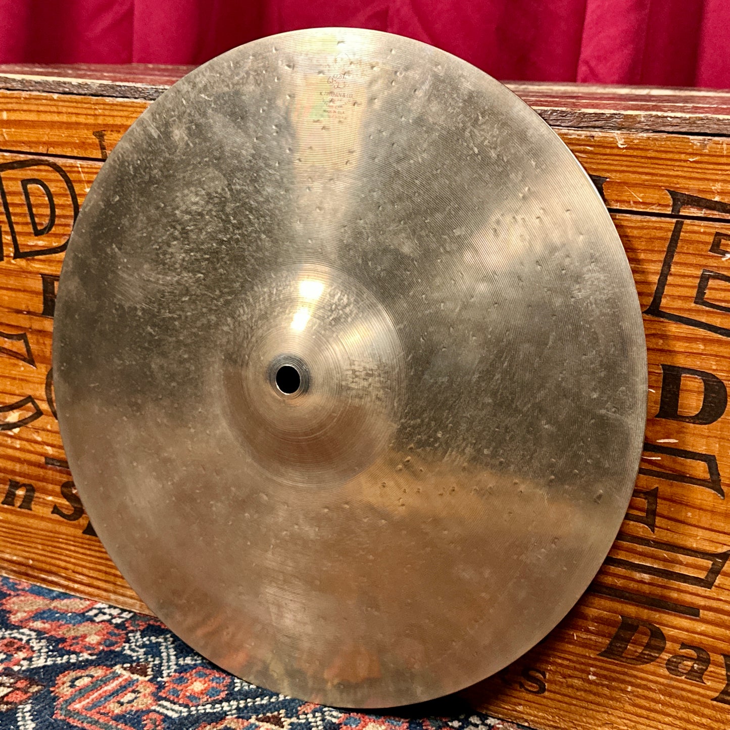 14" Zildjian K Custom Dark Hi-Hat Cymbal Pair 1002g/1224g *Video*