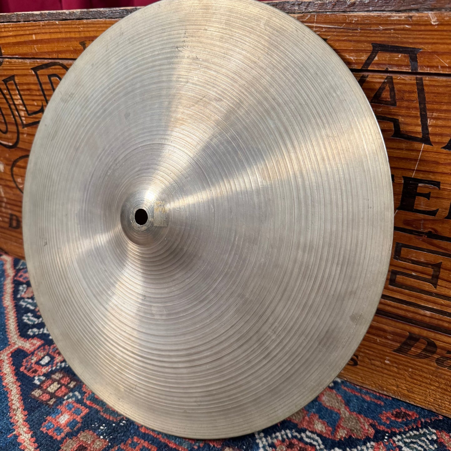 Rare 14" Zilco Flange Hi-Hat Cymbal Pair 638g/744g Azco Canada *Video Demo*
