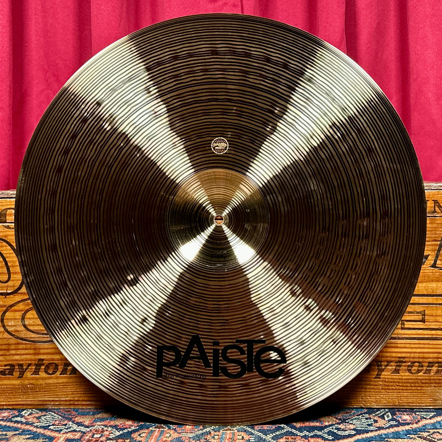 22" Paiste Signature Full Ride Cymbal 3264g *Video*