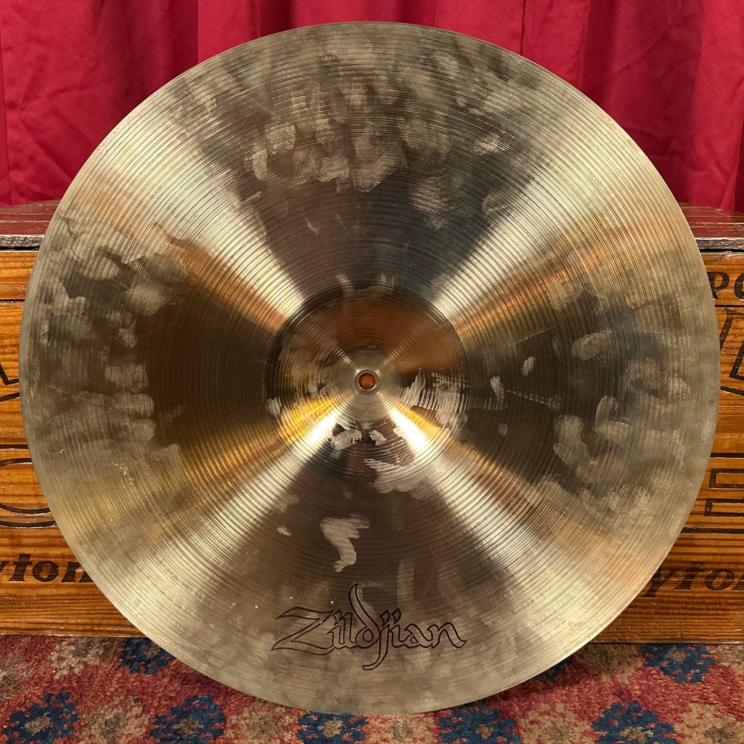 18" Zildjian A 1970s Thin Crash Cymbal 1458g *Video Demo*