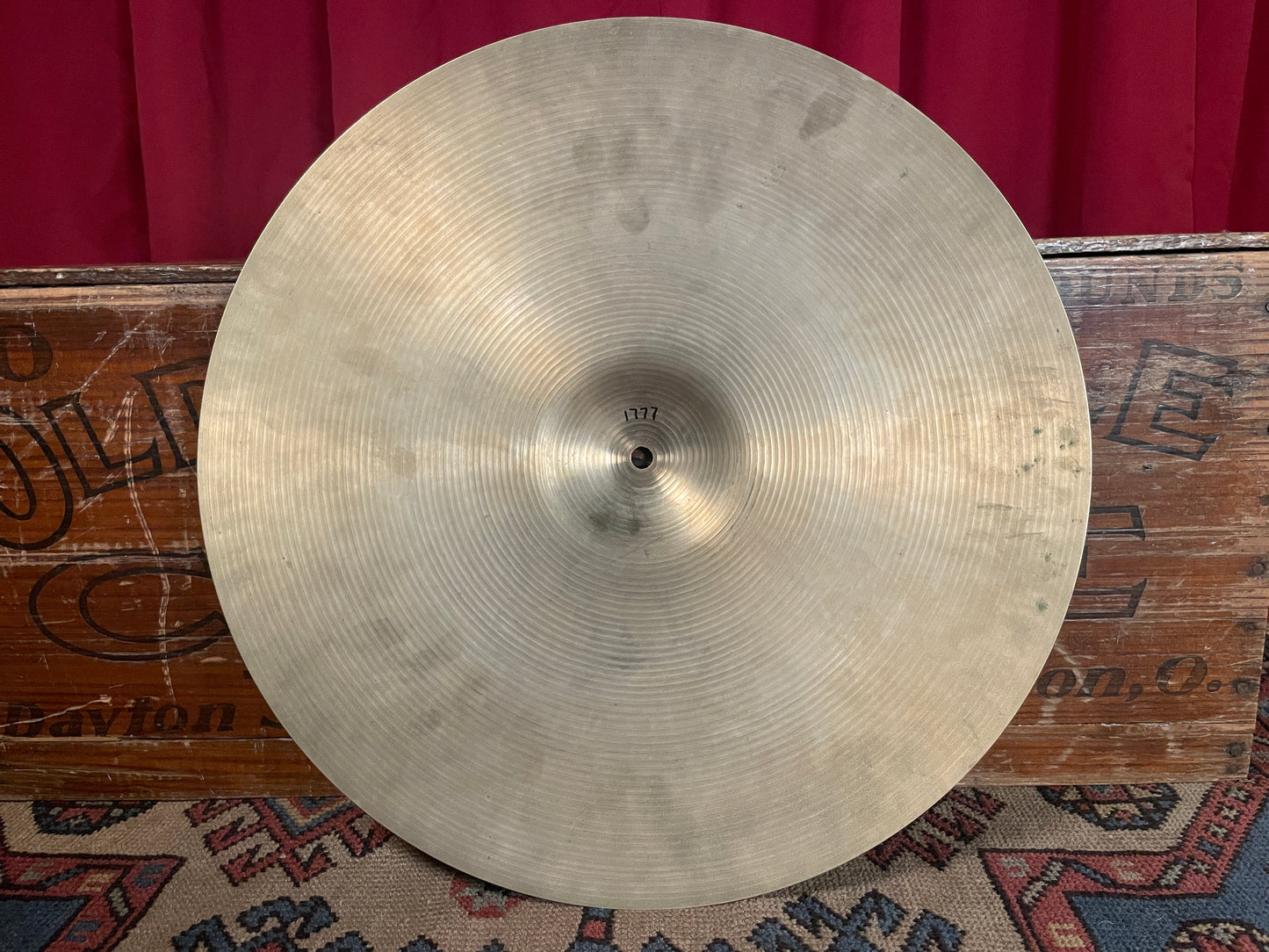 18" Paiste Pre-Serial Formula 602 Crash Ride Cymbal 1777g *Video Demo*
