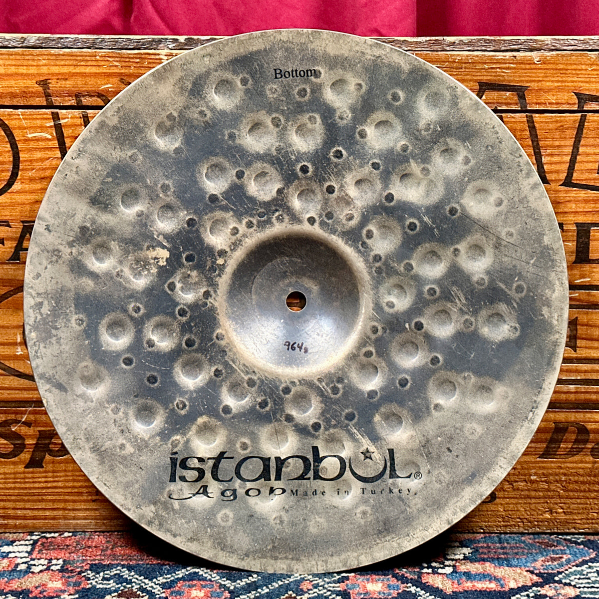 13" Istanbul Agop Xist Dry Dark Hi-Hat Cymbal Pair 540g/964g *Video*