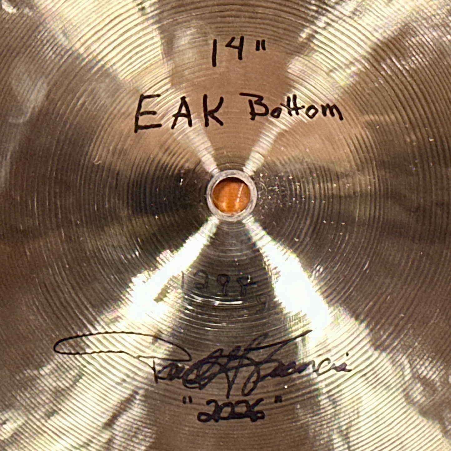 14" Cymbal Craftsman EAK Style Hi-Hat Cymbal Pair 1048g/1298g *Video Demo*
