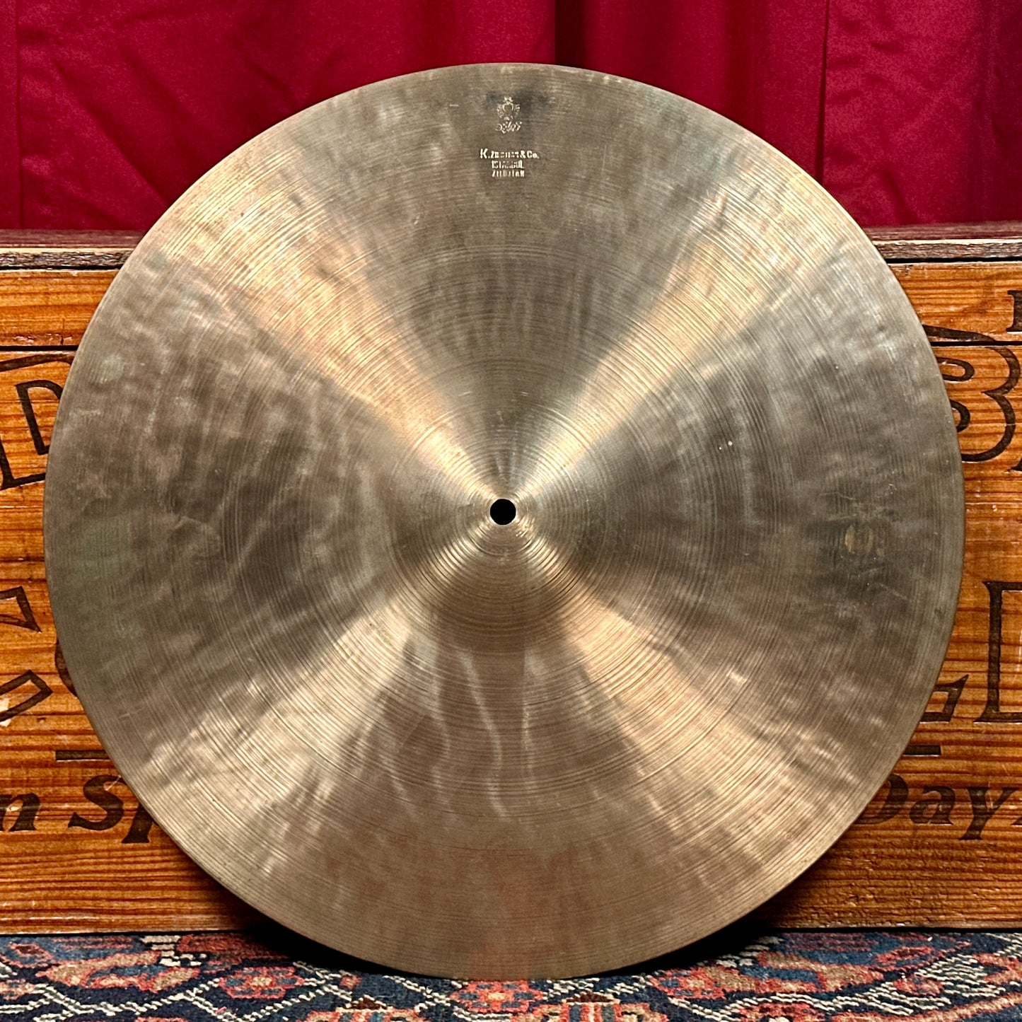 16" K. Zildjian Istanbul 1960s New Stamp Hi-Hat Cymbal Pair 1280g/1310g *Video Demo*