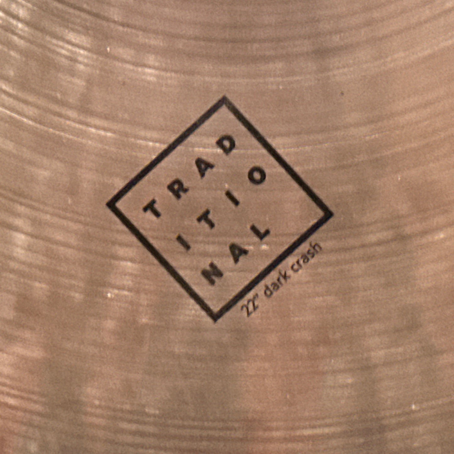 22" Istanbul Agop Traditional Dark Crash Cymbal 2114g *Video Demo*
