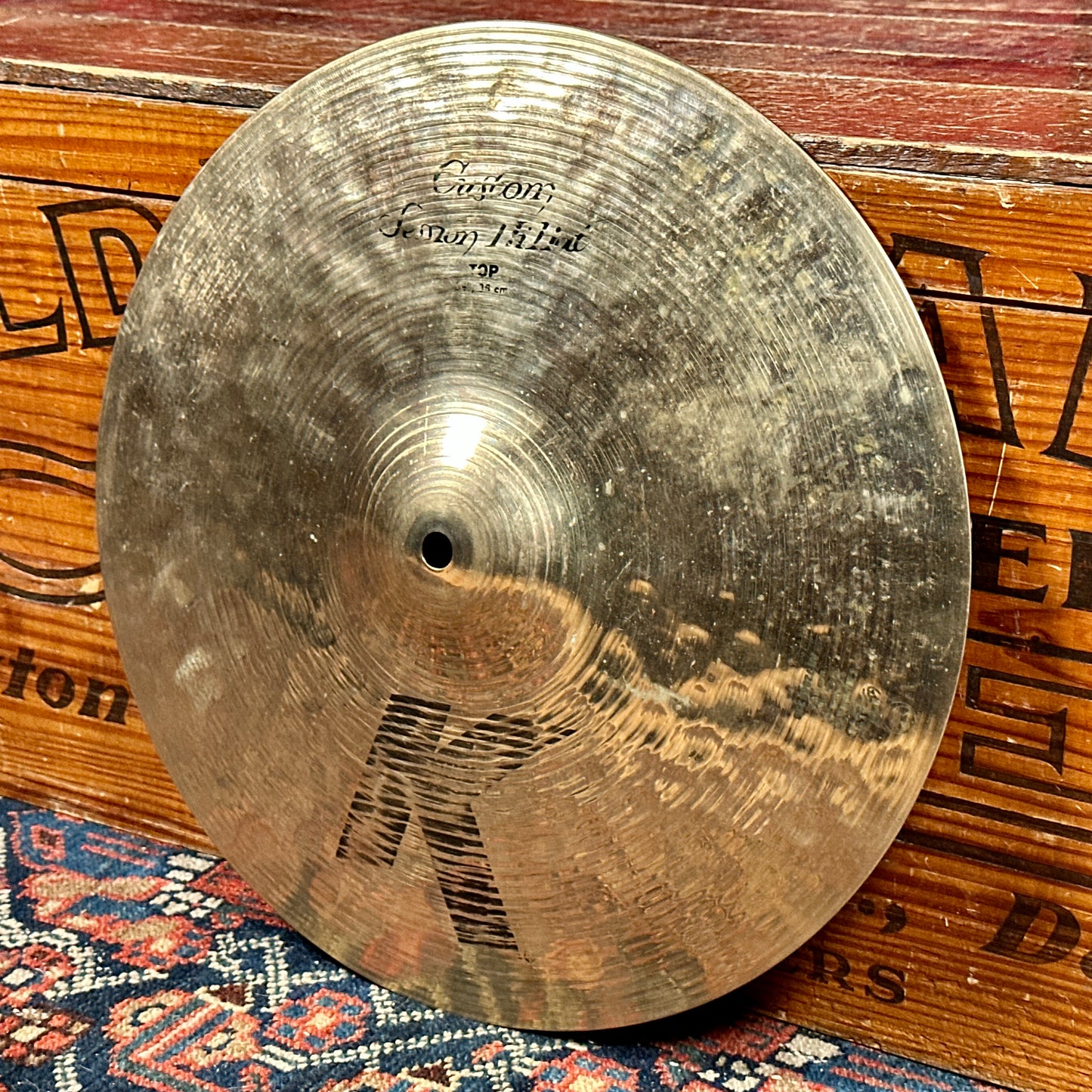 14" Zildjian K Custom Session Hi-Hat Cymbal Pair 1124g/1006g *Video Demo*