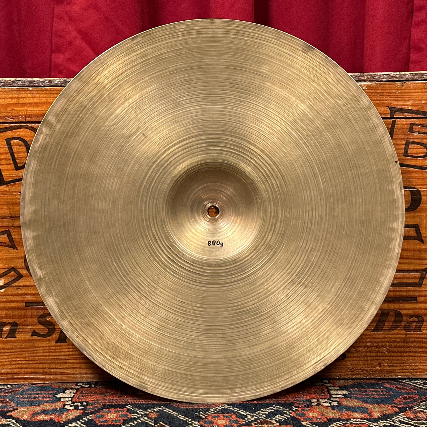 15" Zildjian A 1940s-1950s Trans Stamp Hi-Hat Cymbal Pair 880g/956g *Video Demo*