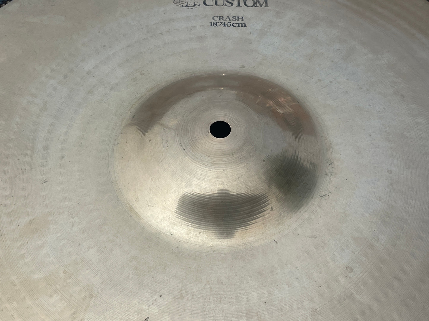 18" Zildjian A Custom Crash Cymbal Brilliant 1368g *Video Demo*