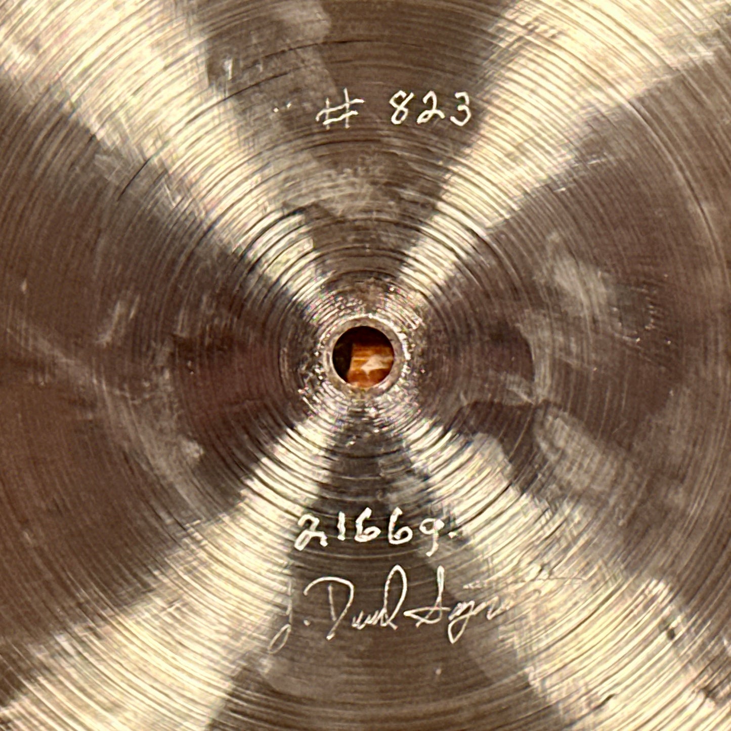 20" JD Sagurton Custom Cymbals Partial Turk Flat Ride 2166g *Video Demo*