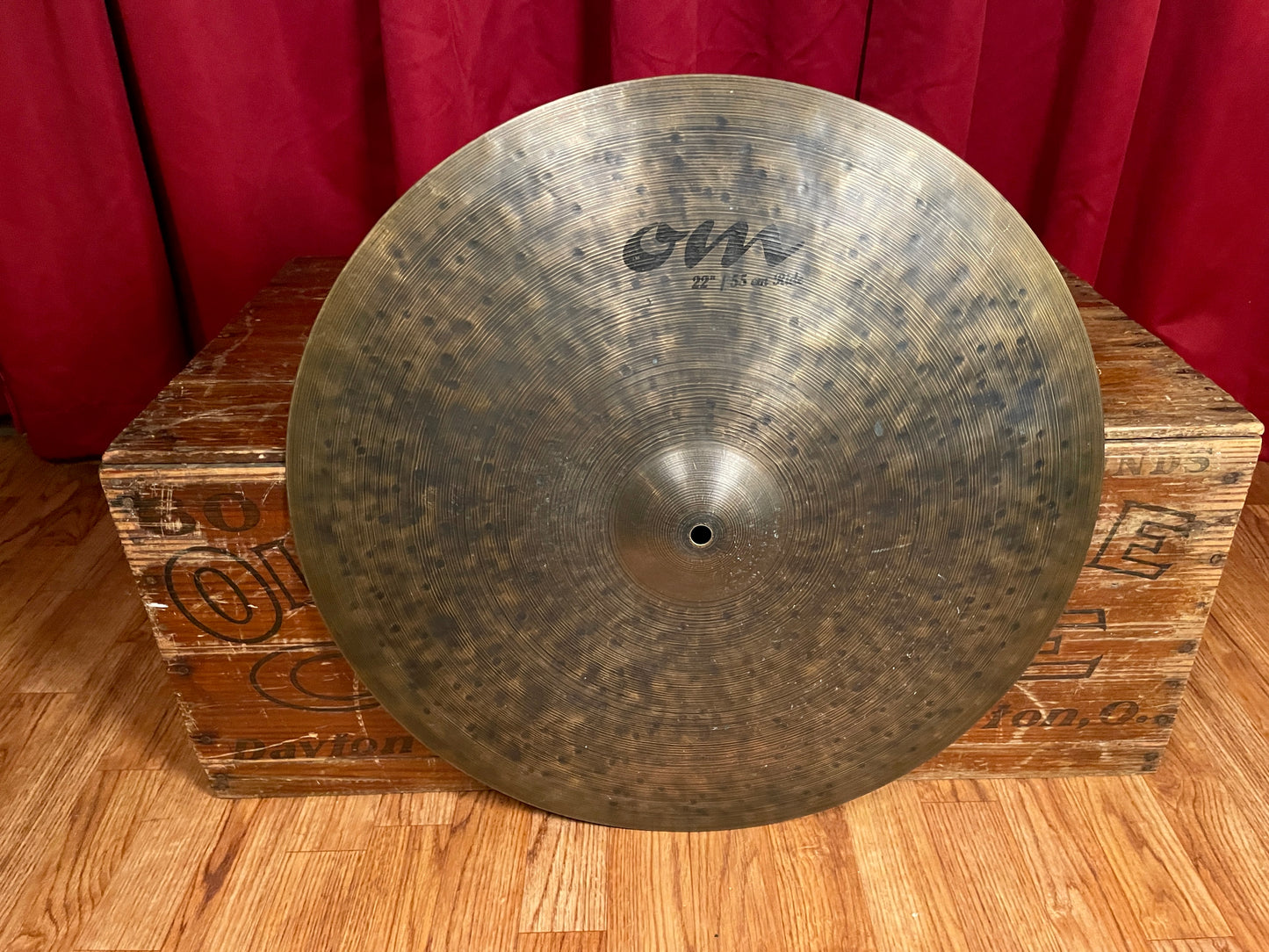 22" Istanbul Agop OM Ride Cymbal Cindy Blackman 2548g *Video Demo*