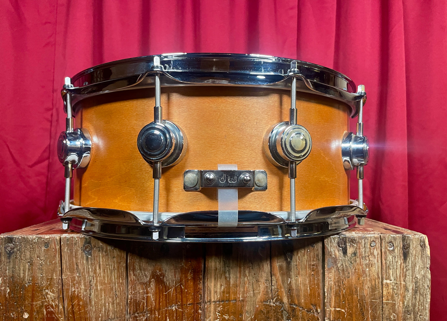 1996 DW Collector's Series 6x14 Maple Snare Drum Keller Shell