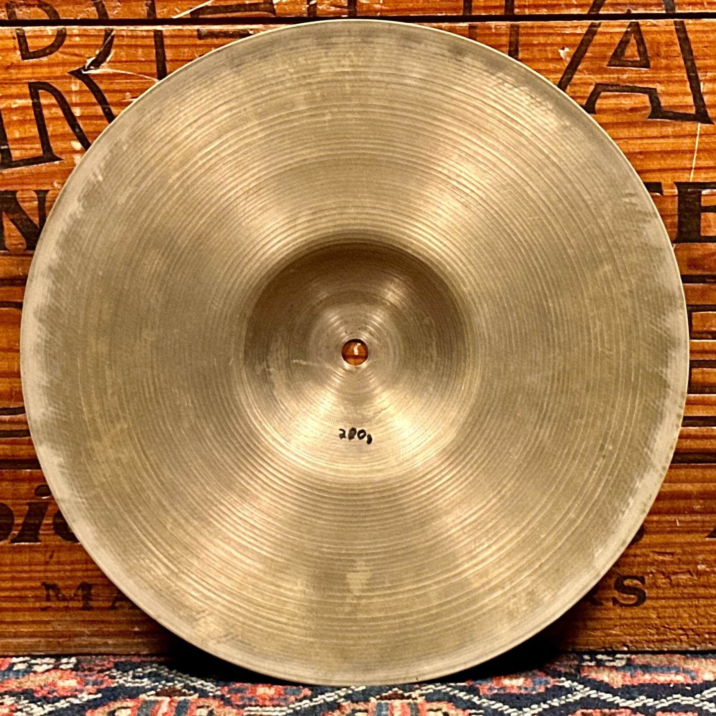11" Zildjian A 1930s-1940s 1st / 2nd / Pre-Trans Stamp Splash Cymbal 280g *Video Demo*