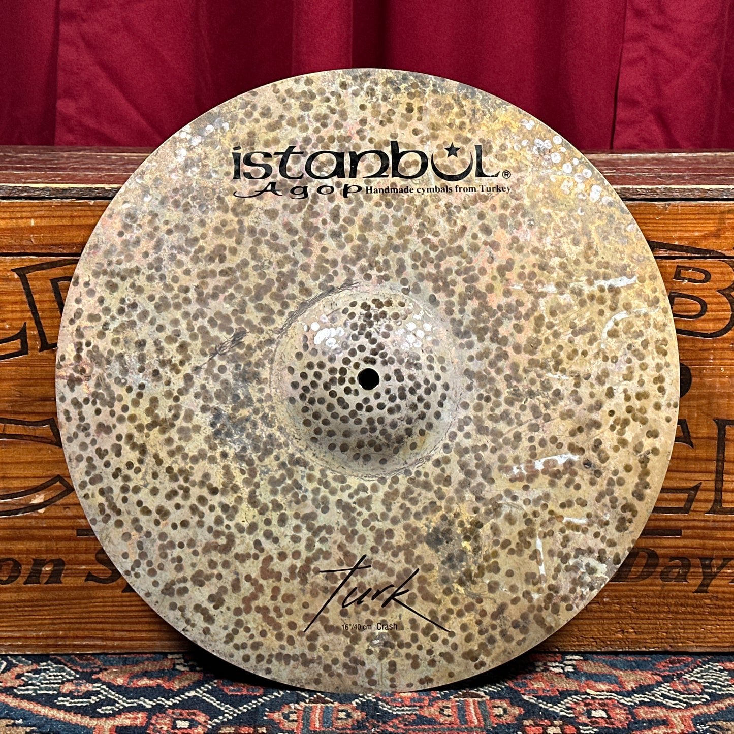 16" Istanbul Agop Turk Crash Cymbal 944g *Video Demo*