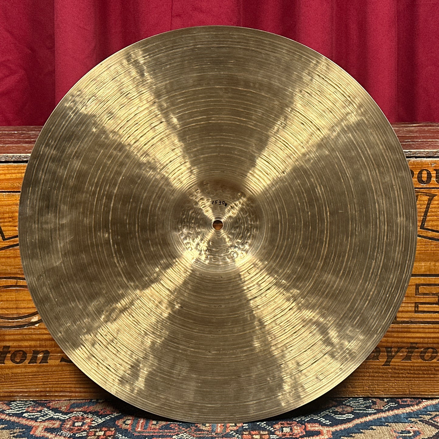 19" Istanbul Agop 30th Anniversary Crash Cymbal 1530g *Video Demo*