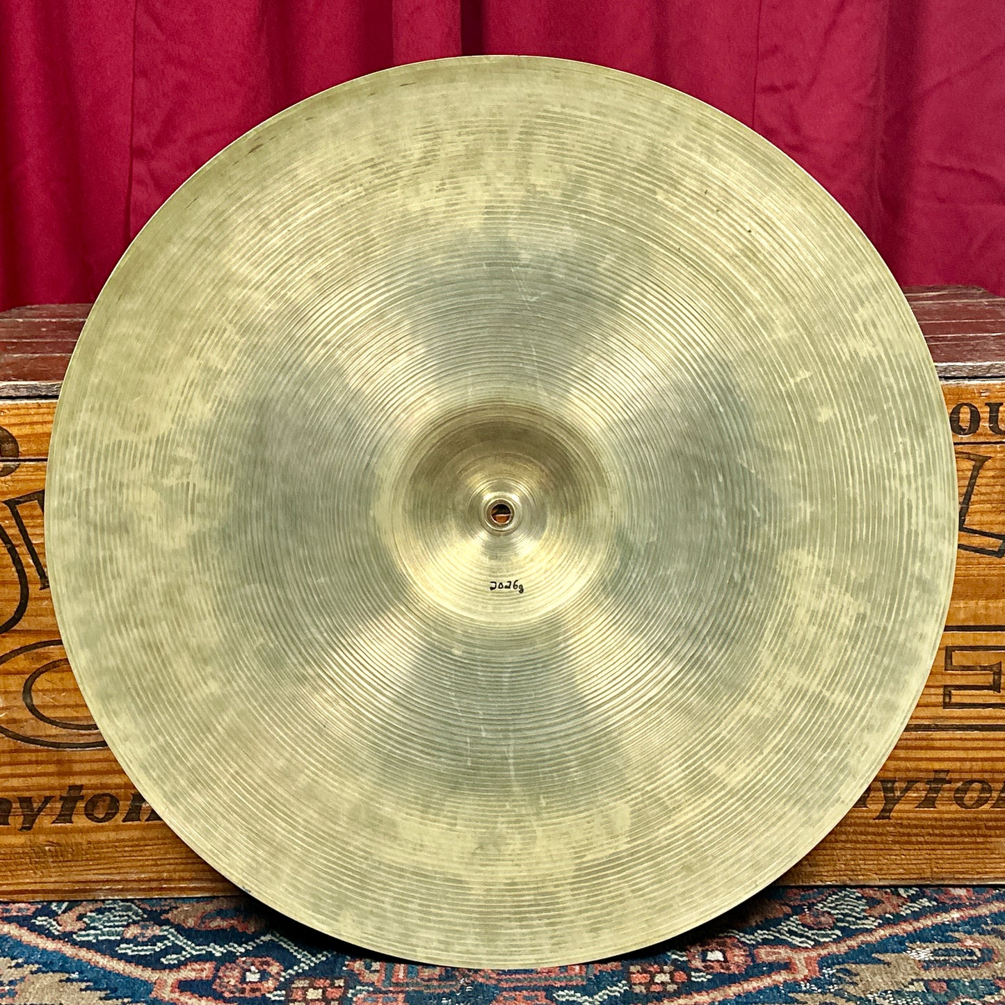 20" Zildjian A 1940s Trans Stamp Ride Cymbal 2026g *Video Demo*