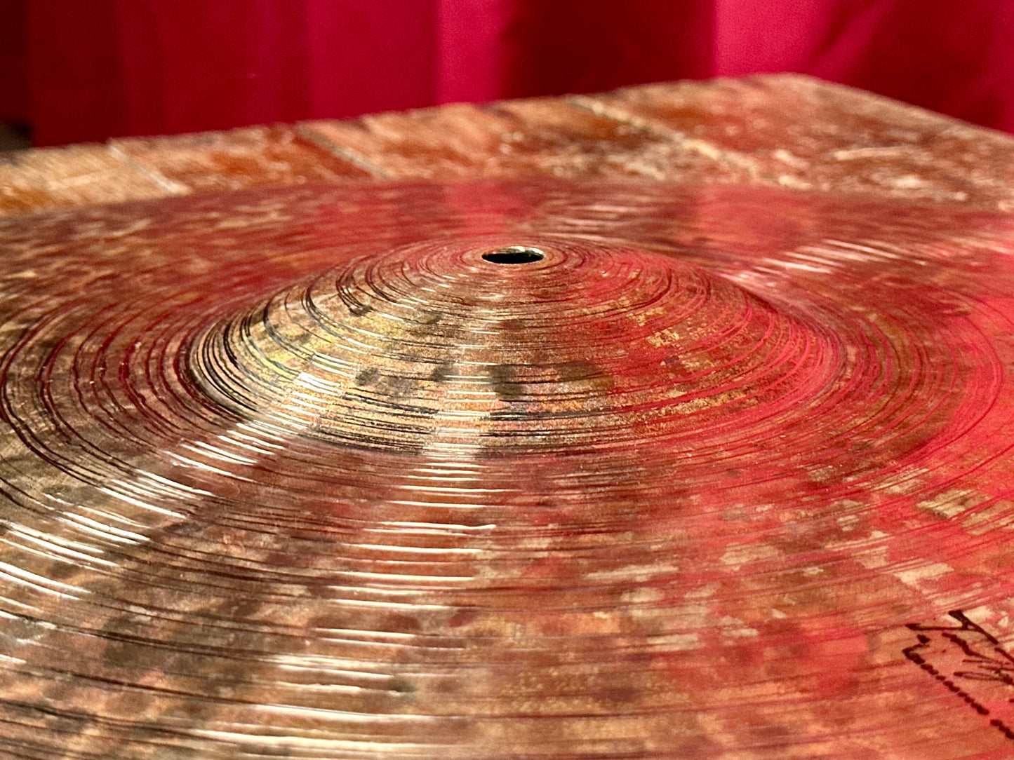 22" Timothy Roberts Tributary 1/2 Turk Ride Cymbal 2328g *Video*