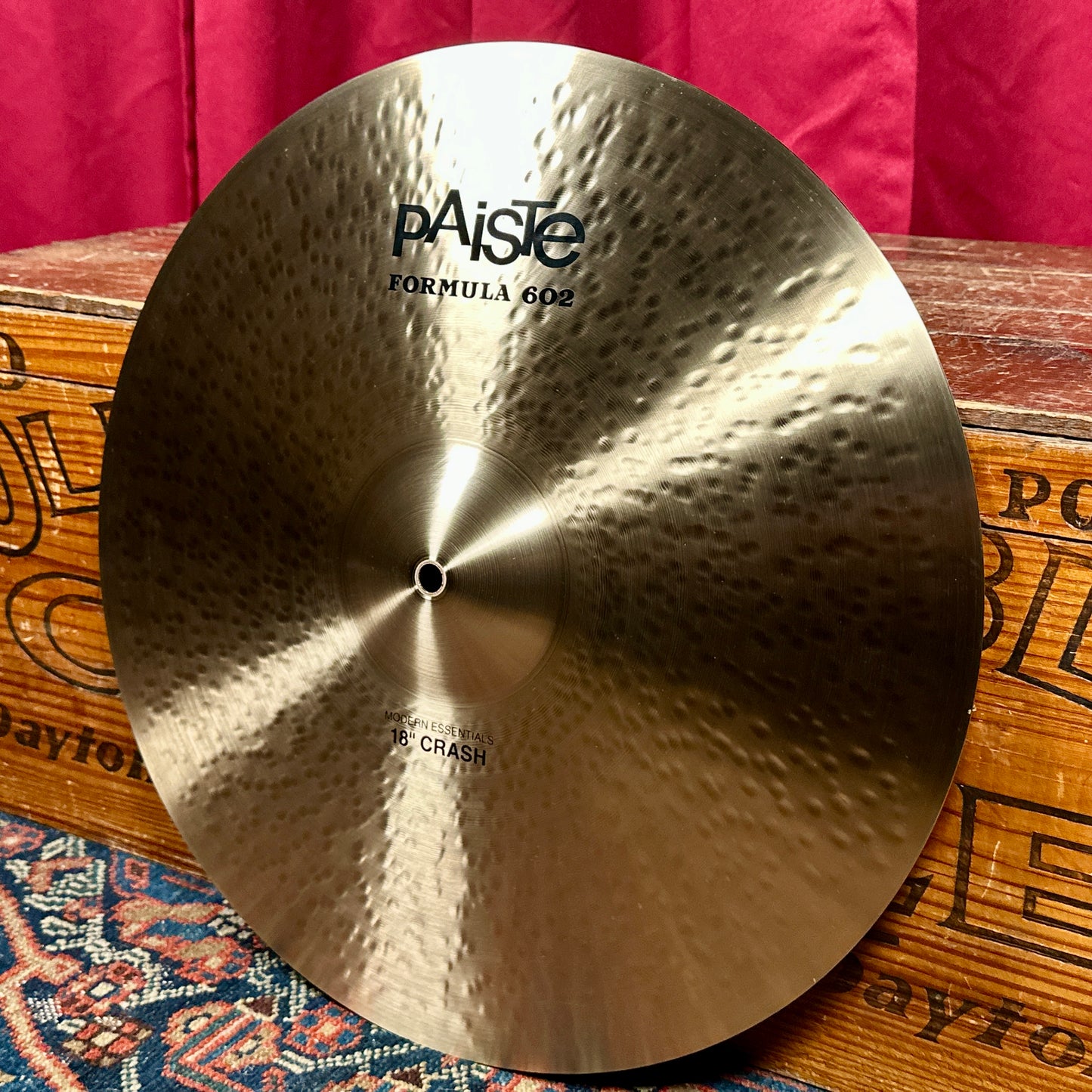 18" Paiste Formula 602 Modern Essentials Crash Cymbal 1500g *Video*