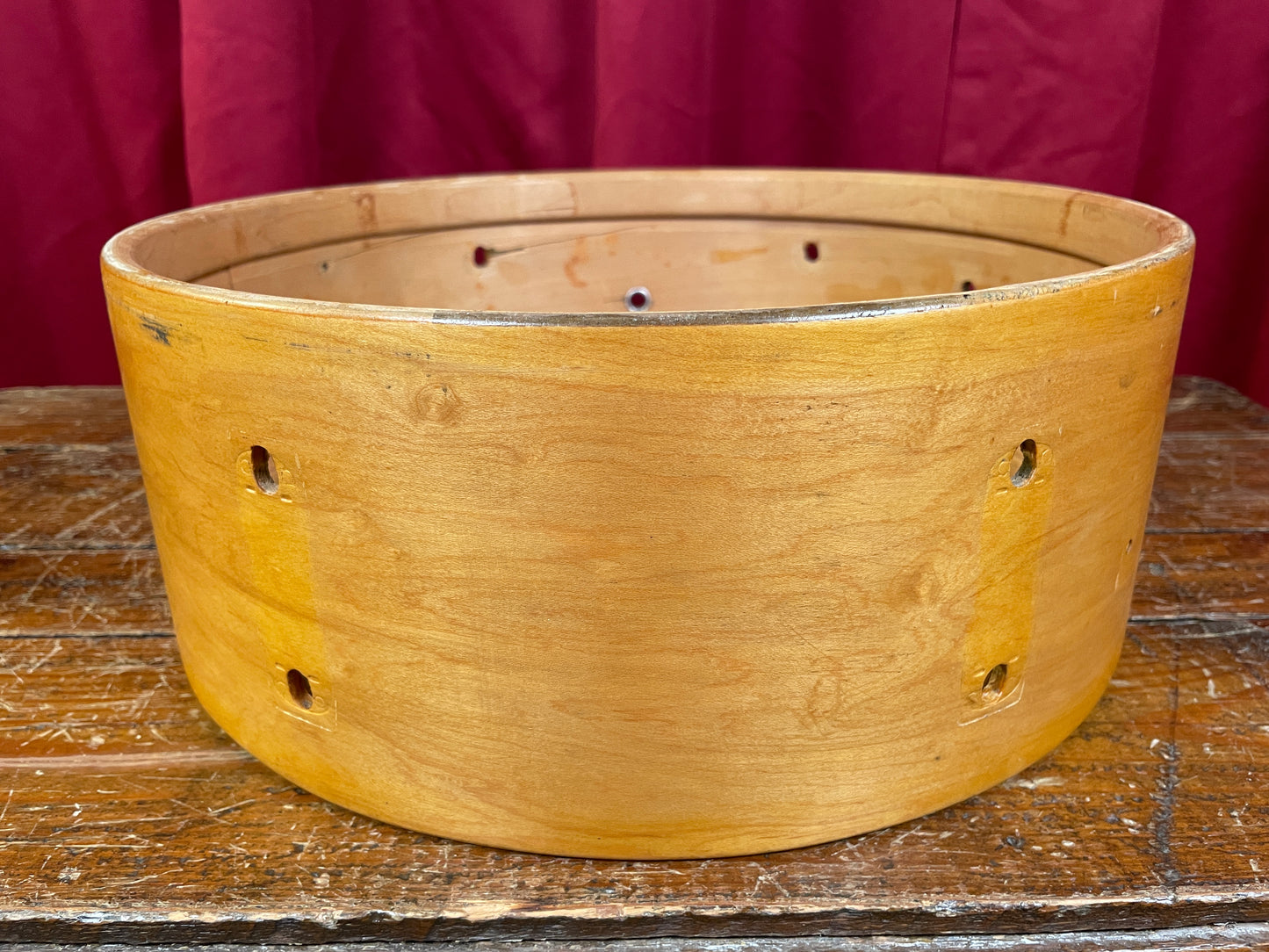 1966 Slingerland Deluxe Student Model 5.5x14 Snare Drum Shell 6-Lug