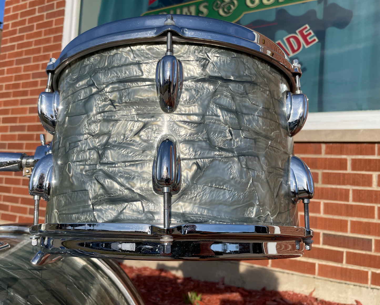 1970s Slingerland No. 9N Modern Jazz Outfit Sky Blue Pearl Drum Set 20/12/14