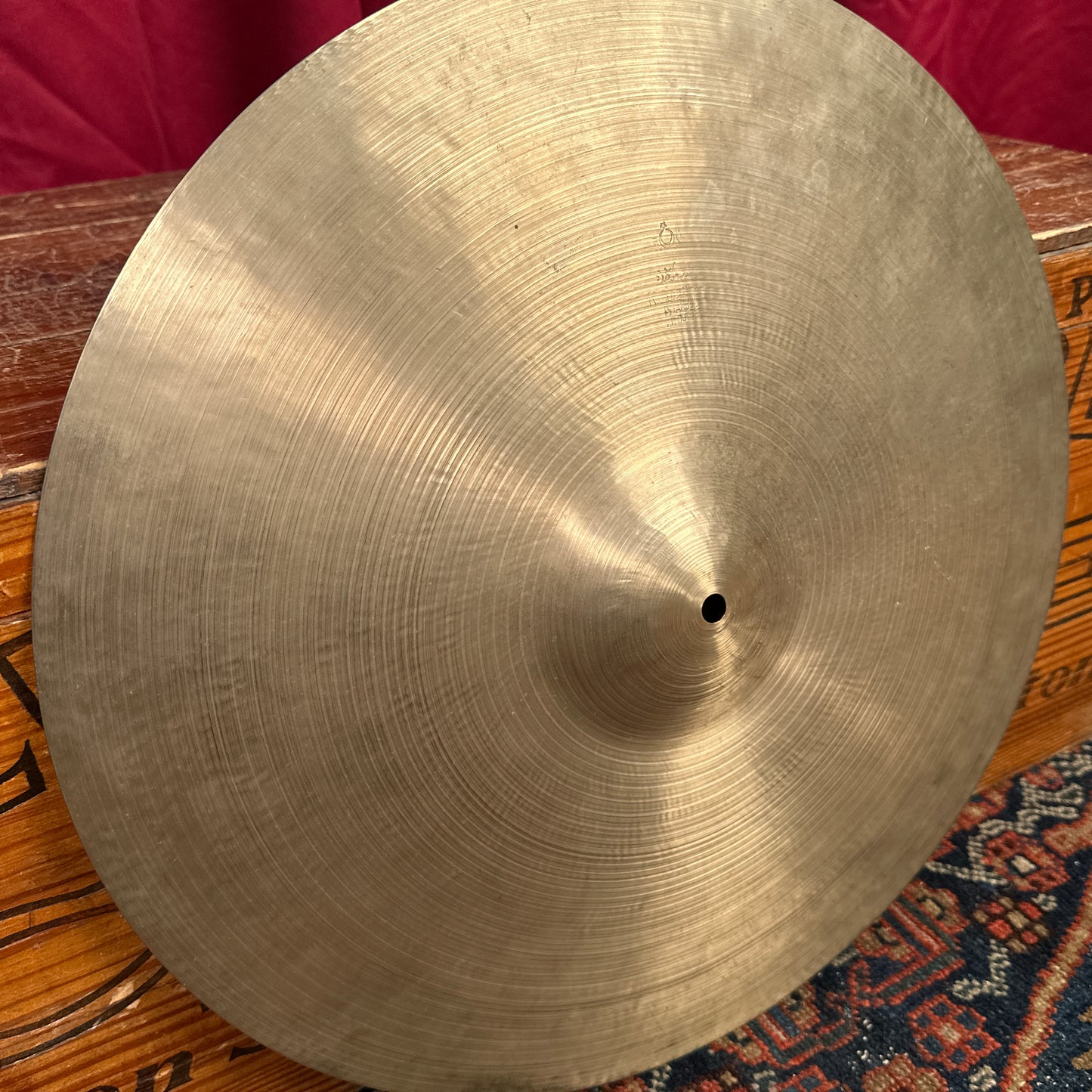 18" K Zildjian Istanbul 1950s Intermediate Stamp Crash Ride Cymbal 1552g *Video Demo*