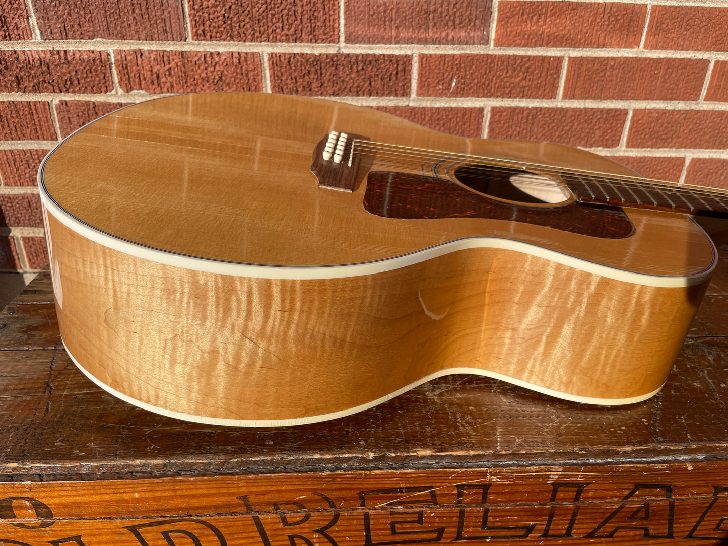 1995 Guild JF30-12-BL 12-String Jumbo Acoustic Guitar w/ OHSC Blonde