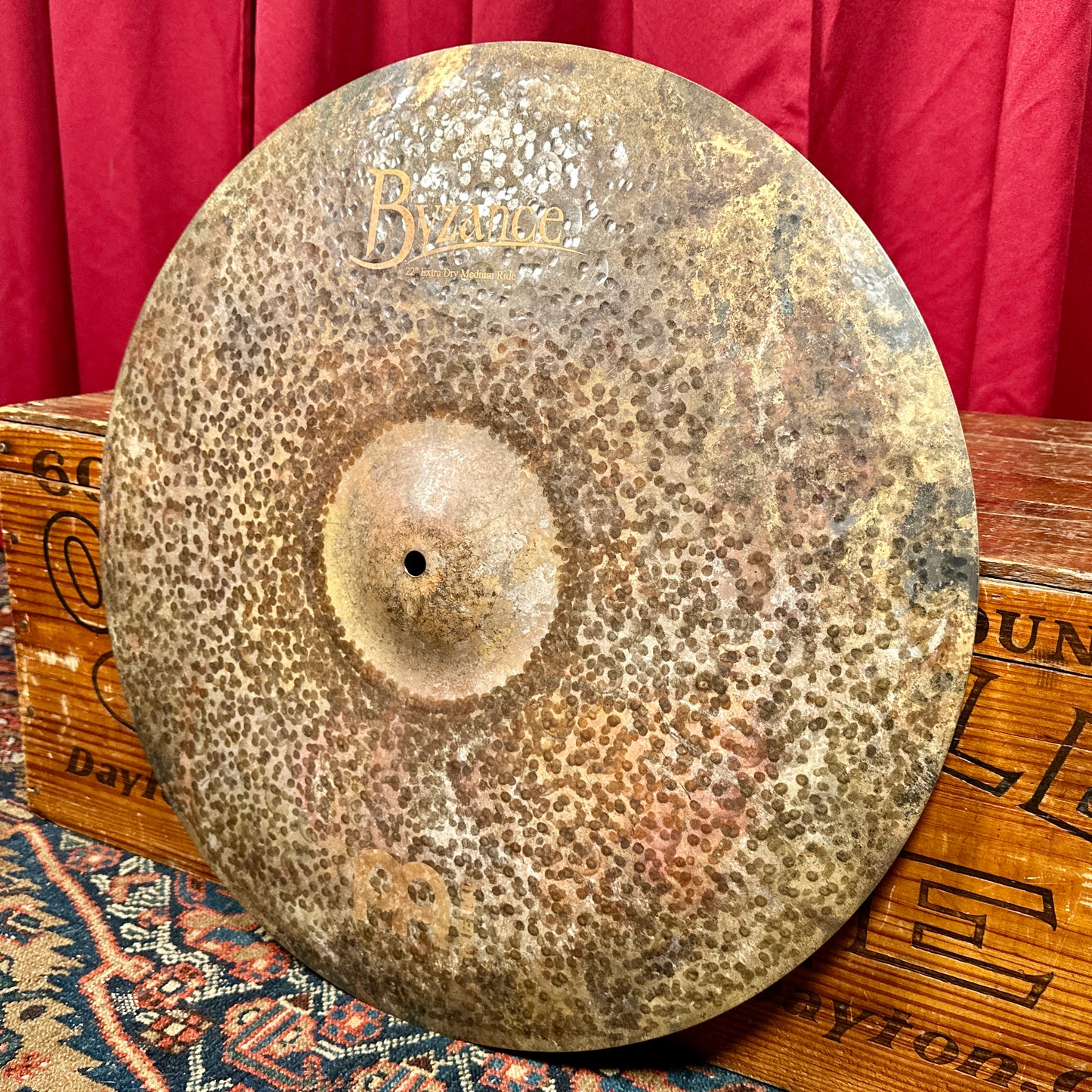 22" Meinl Byzance Extra Dry Medium Ride Cymbal 2744g *Video*