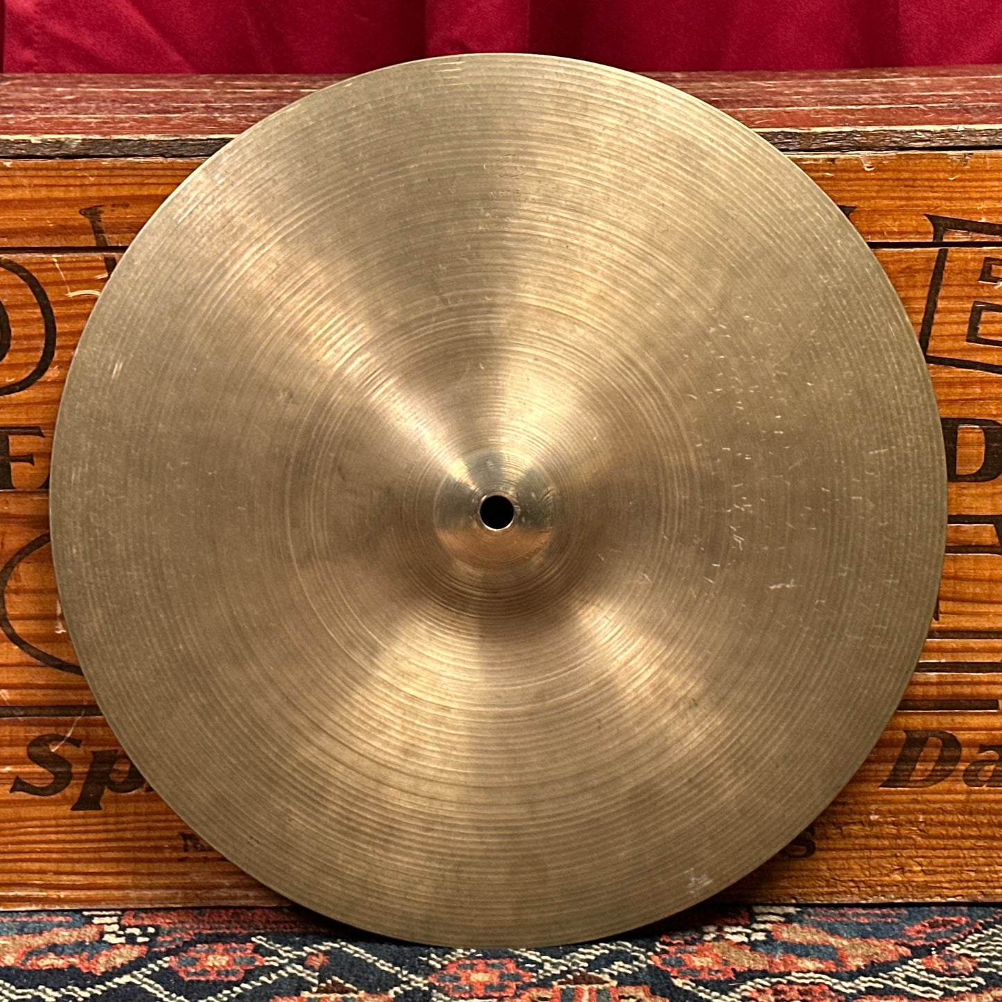 14" Zildjian A 1970s Made In Canada Hi-Hat Cymbal Single 1106g *Video Demo*