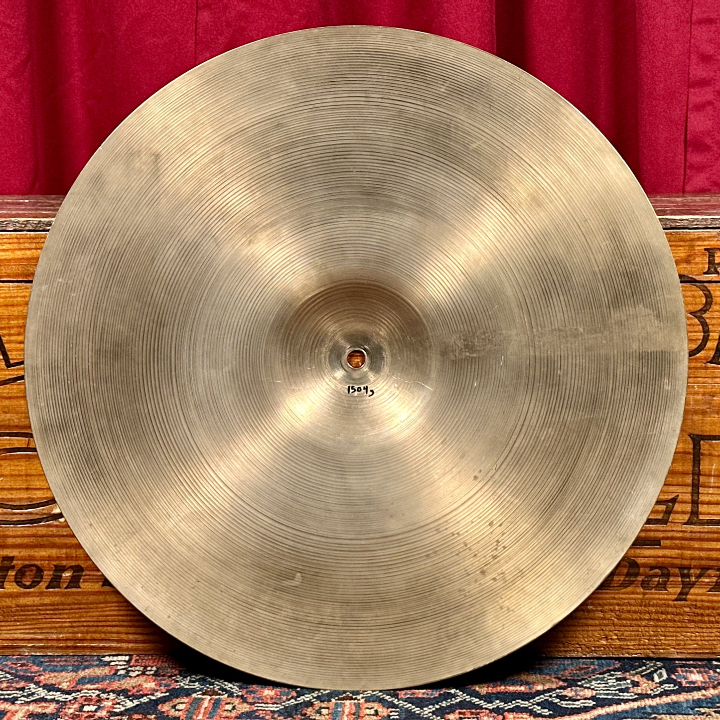 18" Zildjian A 1960s Ride Cymbal 1504g *Video Demo*