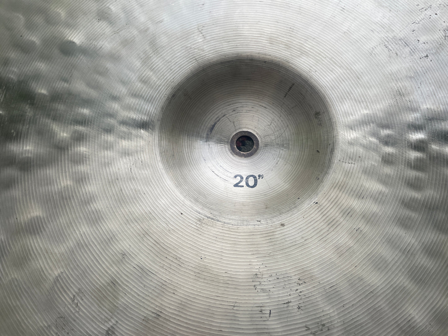 1978 20" Paiste Sound Creation Dark Ride Cymbal Black Label 2582g *Video Demo*