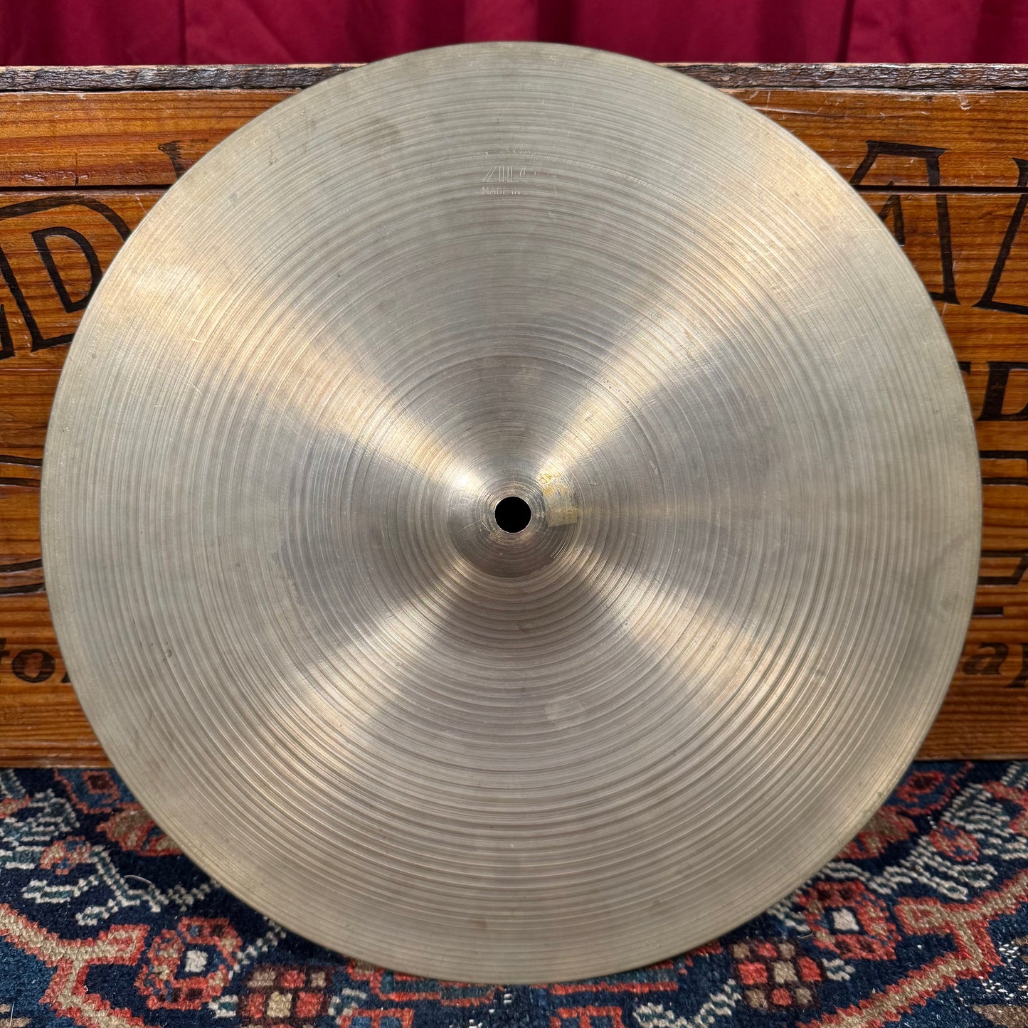 Rare 14" Zilco Flange Hi-Hat Cymbal Pair 638g/744g Azco Canada *Video Demo*
