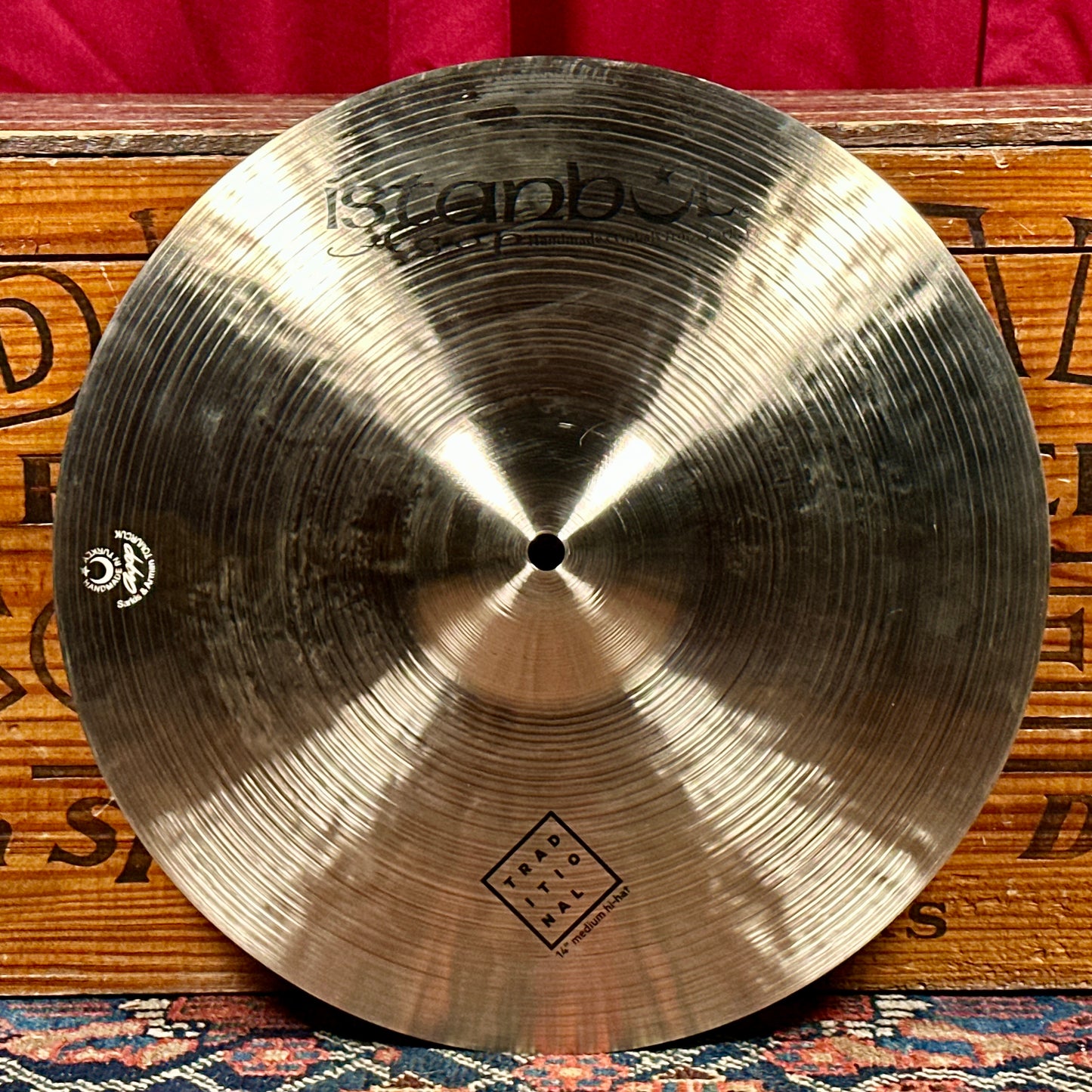 14" Istanbul Agop Traditional Medium Hi-Hat Cymbal Pair 1004g/1200g *Video Demo*