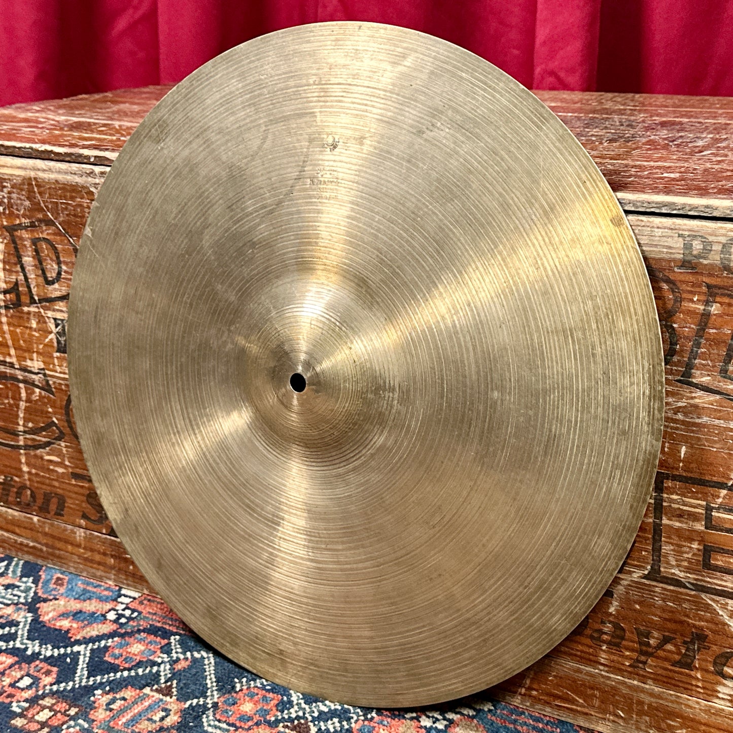 16" K. Zildjian Istanbul 1959 Intermediate Stamp Hi-Hat Cymbal Pair 1088g/1168g *Video Demo*