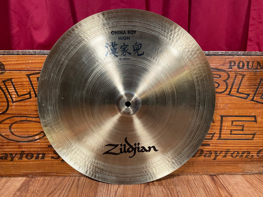 16" Zildjian A Early 1990s China Boy High Cymbal 830g *Video Demo*