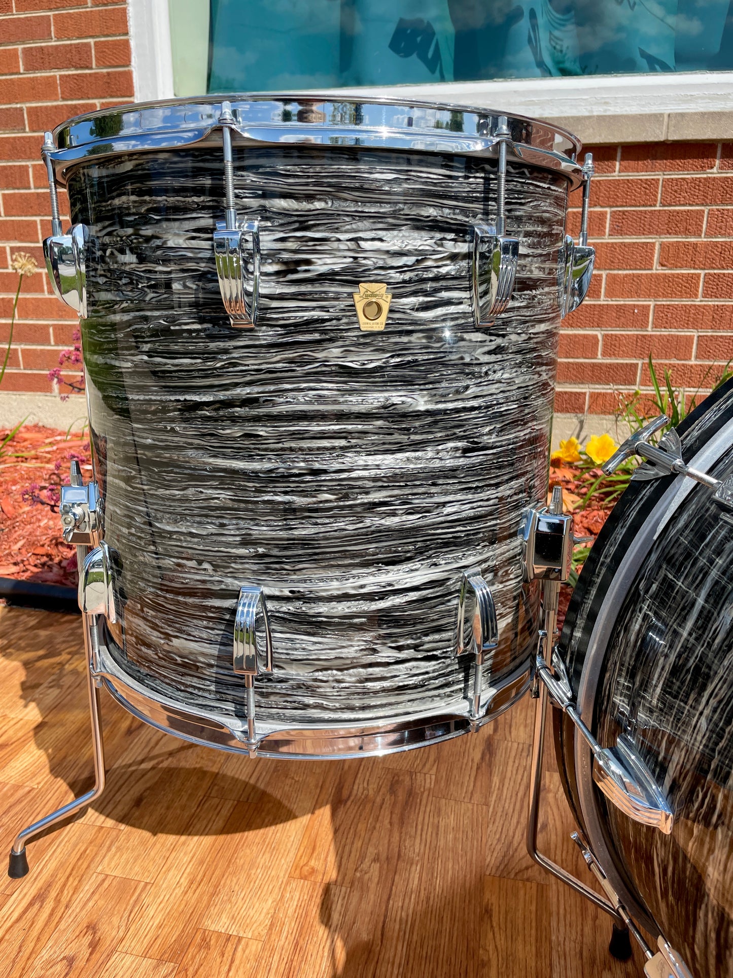 1960s Ludwig Super Classic Drum Set Oyster Black Pearl 13/16/22 Ringo Starr The Beatles
