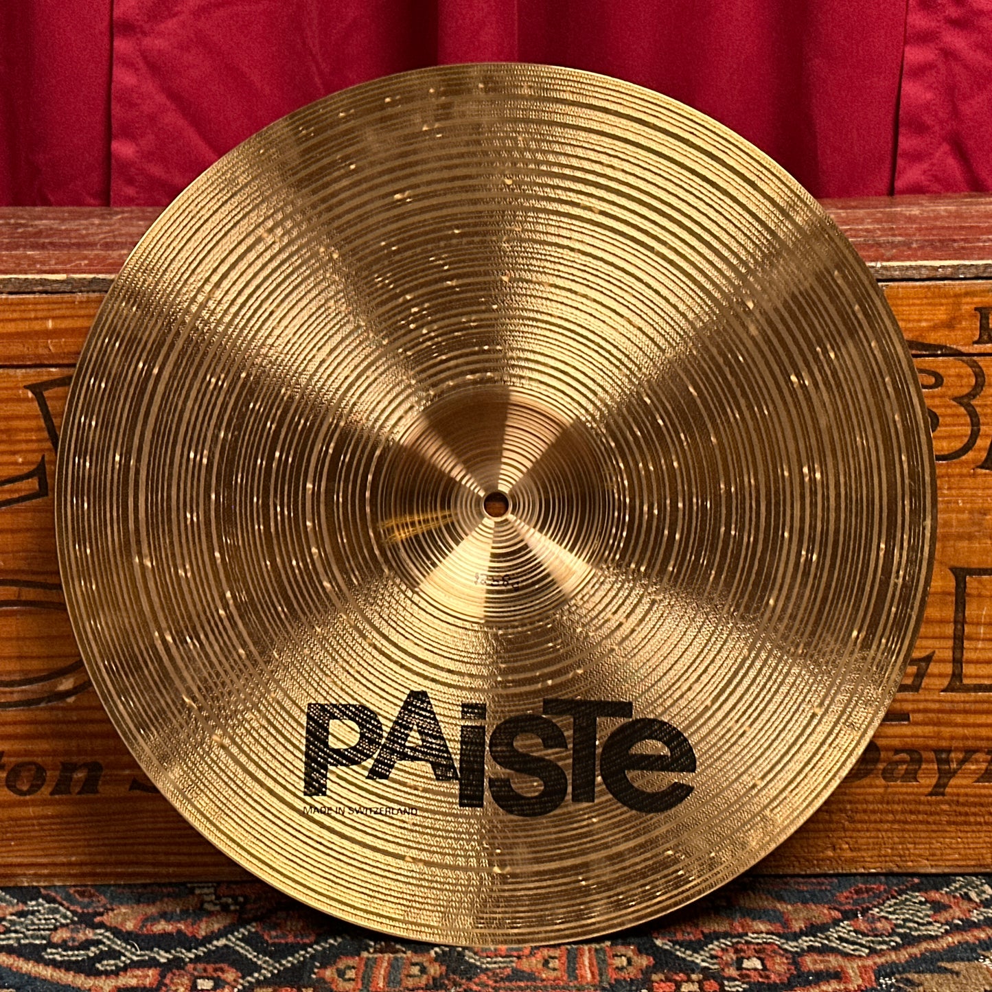 Rare 17" Paiste Innovations Medium Crash Cymbal 1268g *Video Demo*